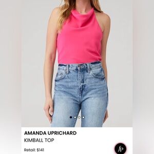 Amanda Uprichard Kimball Halter Top